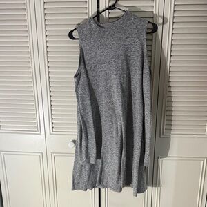 Gray long sleeve Knit Dress